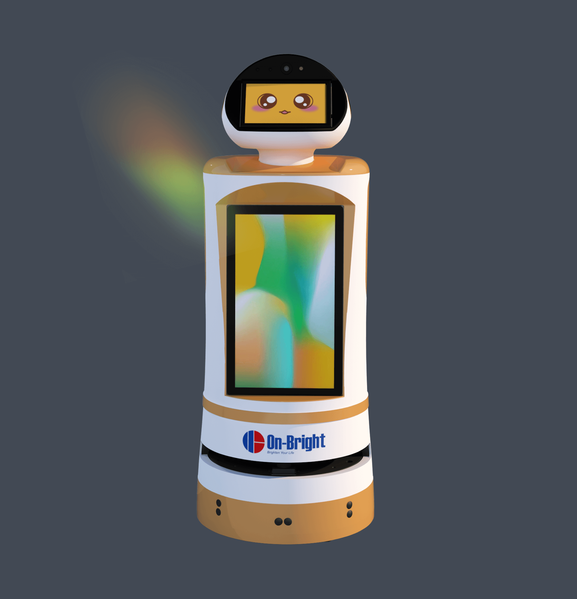 昂小宝迎宾机器人